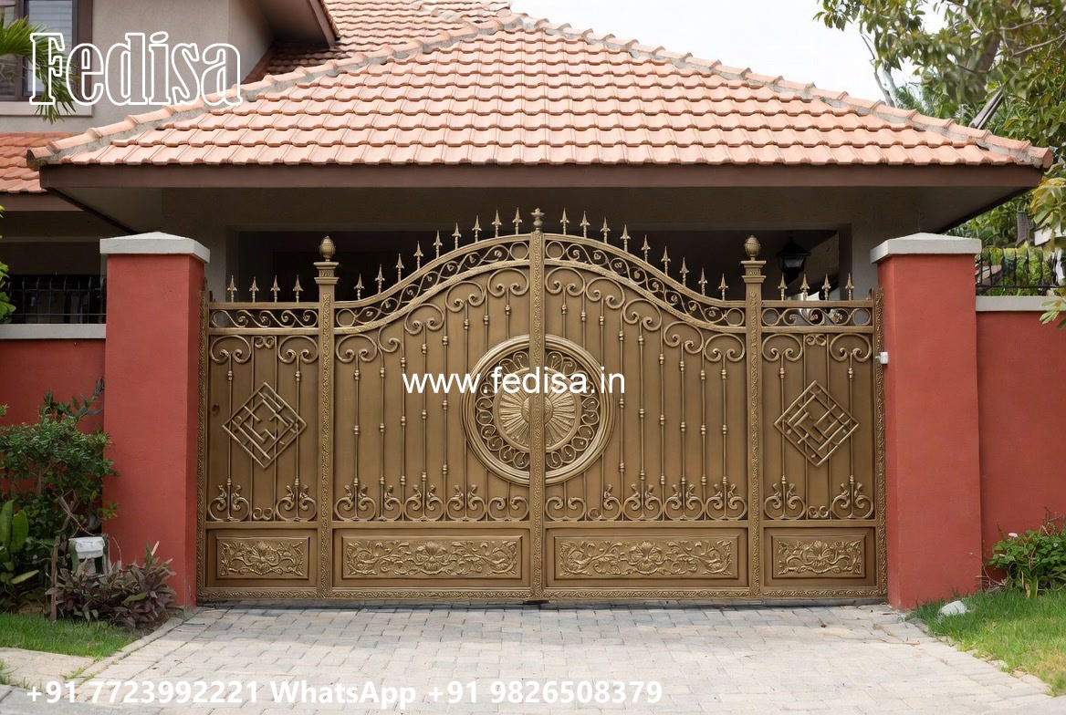 Best Gate Design Ideas For Small Houses Modern Gate Roof Design No-4438