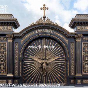 Creative Gate Design Ideas For Entrance Big Gate Color No-4472