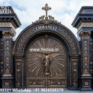 Simple And Elegant Gate Design Inspiration Lohe Ke Main Gate No-4475