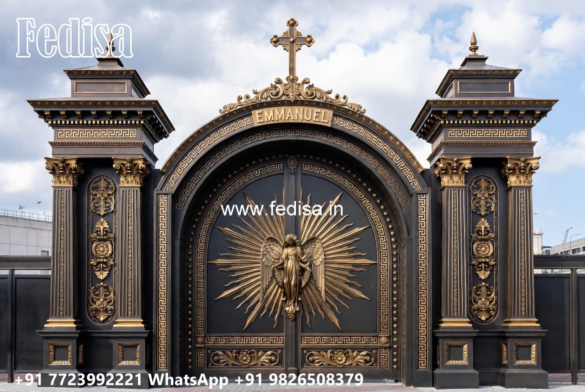 Best Gate Design Ideas For Modern Houses Triple Gate Design No-4476