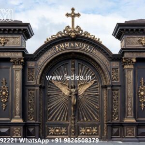Gate Design Ideas With Security Features Ss Jali Gate No-4488