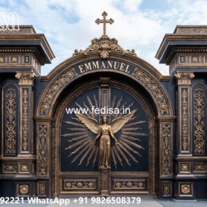 Stylish Gate Design Ideas For Small Houses Front Gate With Roof Design No-4495