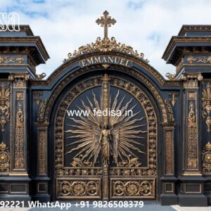 Wooden Main Gate Design For Modern Houses Lohe Ke Gate Main Gate No-4519