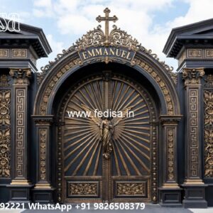 Modern Iron Gate Design Trends Main Gate Steel Design 2027 No-4528