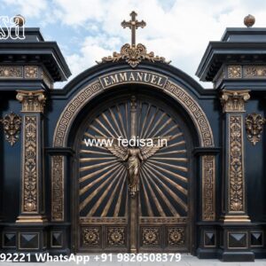 Durable Steel Gate Design Collection Front Gate Garden Design No-4535
