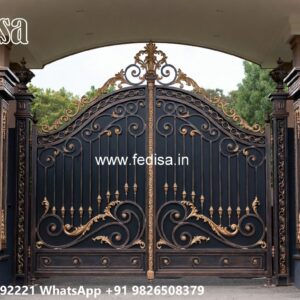 Smart Gate Design For Modern Living Simple Gate Design With Plain Sheet No-4548