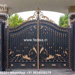 Motorized Gate Design Ideas Drawing Room Entry Gate Design No-4550