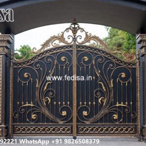 Nature Inspired Gate Design Ideas Color For Main Gate Of House No-4565