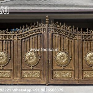 Unique Front Gate Designs Ss Folding Gate No-4606