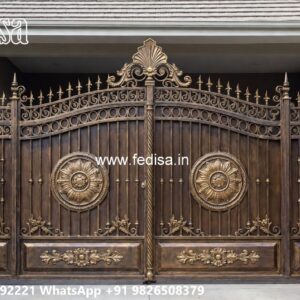 Modern Gate Ideas For Villas Stainless Steel Main Door Gate Price No-4628