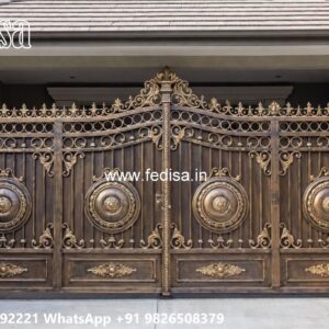 Trendy Gate Design Collection Sagwan Wood Gate Design No-4637