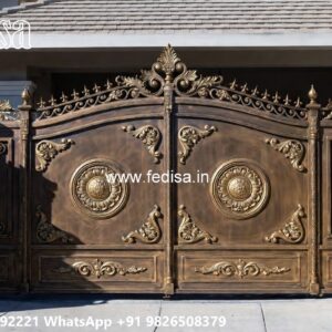 Modern Gate Designs You?ll Love Big Steel Gate Design No-4642