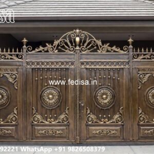 Front Gate Designs For Houses Double Door Gate Design For Home Entrance No-4661