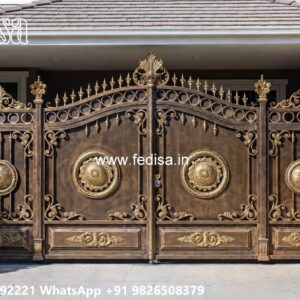 Gate Parda Wooden Main Gate Design For Modern Houses No-4672