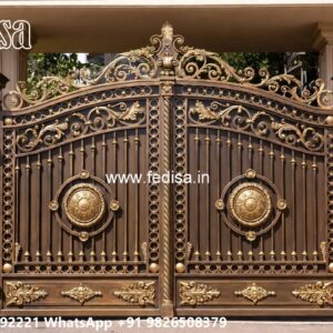 Iron Gate Design For Main Door Durable Steel Gate Design Collection No-4688