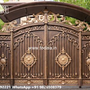 Metal Gate Design Stylish Sliding Gate Design Ideas No-4707