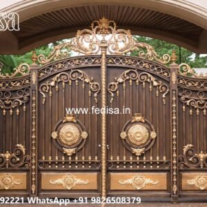 Single Door Iron Gate Design Big House Gate Design Ideas No-4722
