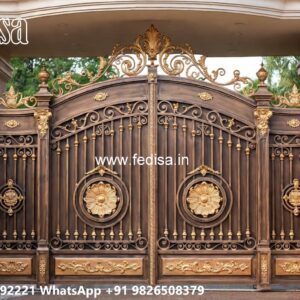 Steel Gate Design Single Door High Security Gate Design Trends No-4742