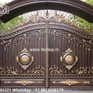 Main Gate Color Design Stylish Entrance Gate Designs No-4749