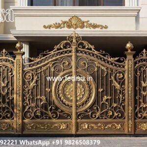 Modern Steel Gate Design Eye Catching Gate Designs No-4771