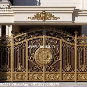 Front Gate Design Iron Stylish Entry Gate Ideas No-4787