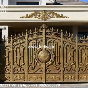 Double Door Gate Design Modern Steel Gate Inspiration No-4803