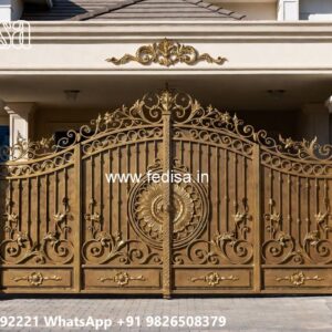 Glass Gate Design Elegant Entry Gate Styles No-4822