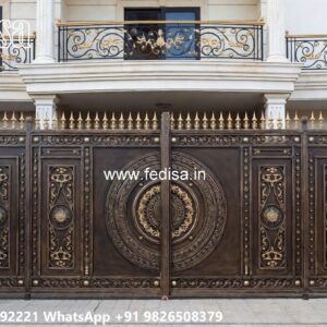 Rustic Wooden Gate Design Inspiration Main Gate Design 2028 No-4893