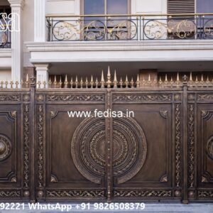 Artistic Gate Design Ideas For Entry Iron Main Gate Design No-4914