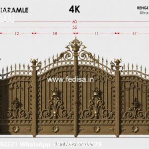 Modern Automatic Gate Designs Boundary Gate Design No-4928