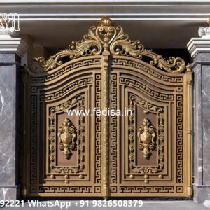 Cheap And Stylish Gate Designs Double Door Grill Gate Design For Main Door No-4955