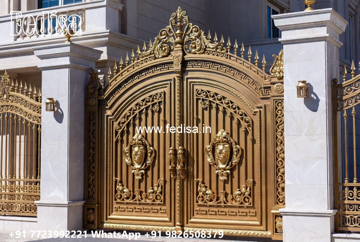 High Security Gate Design Trends Steel Gate Design Single Door No-4964