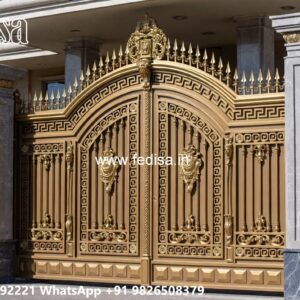Modern Front Gate Design Styles Rolling Gate Design No-4977