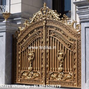 Unique Front Gate Designs Ss Steel Gate No-4981