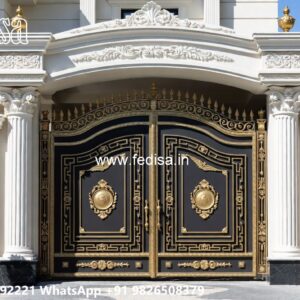 Elegant Gate Design Trends Boundary Grill Design No-5033