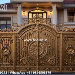 Stylish Gate Design Ideas For 2028 Farm House Gate Design No-5095