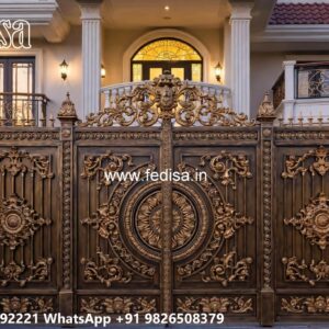 Simple Gate Design Ideas With Style Wrought Iron Gate Designs No-5097