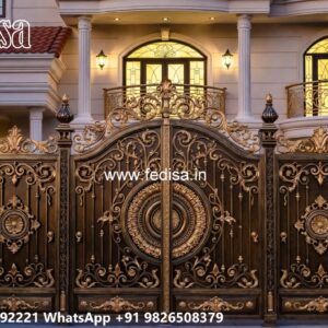 Modern Steel Gate Design Collection Gate Post Design No-5109