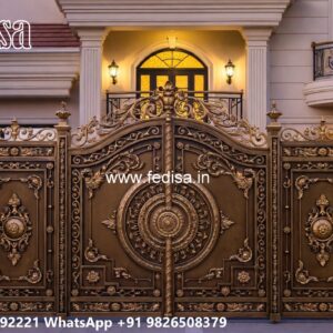 Affordable Gate Design Ideas Front Gate Pillar Design No-5111