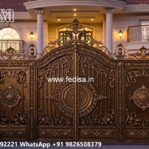Creative Gate Design For Modern Homes Steel Gate Design Double Door No-5115