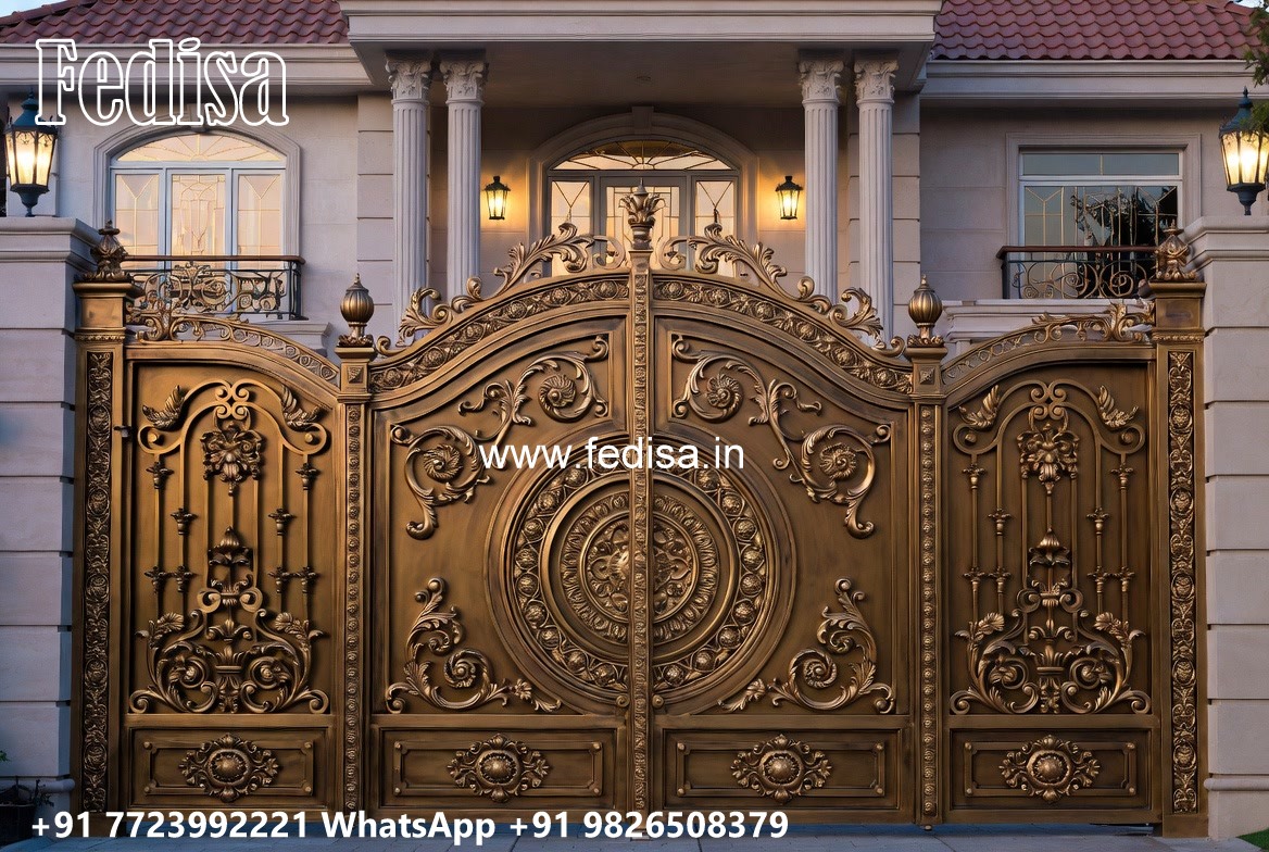 Elegant Gate Design Ideas Collection Foldable Gate Design No-5118