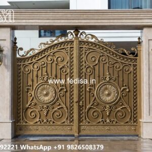 Elegant Gate Design Ideas For Entry Steel Ke Gate Ke Design No-5160