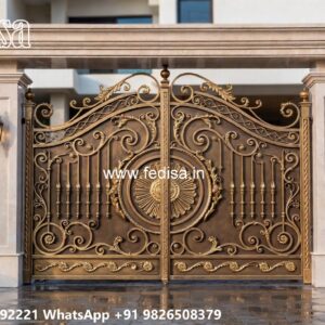 Unique Gate Design Ideas For Small Houses Iron Grill Gate Design No-5217