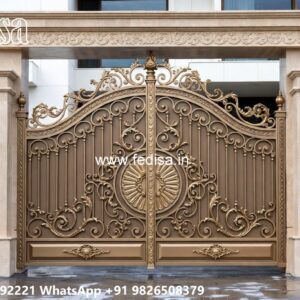 Creative Front Gate Design Inspiration Gate Color Paint Design No-5218