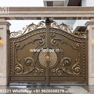 Elegant Gate Design Ideas For Entrance Simple Grill Gate Design No-5220