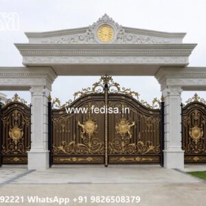 Strong And Stylish Gate Design Collection Shutter Gate Design No-5233