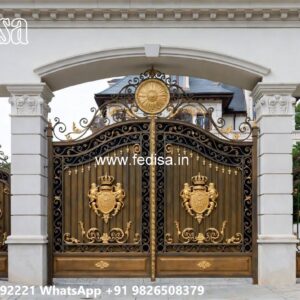 Attractive Front Gate Design Collection Maharaja Gate Grill No-5243