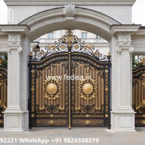 Unique Entry Gate Design Collection Laser Cutting Gate Design Price No-5256