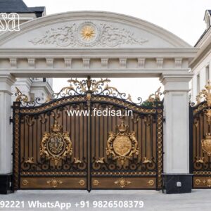 Modern Gate Design For Independent Homes Compound Pillar Design No-5266