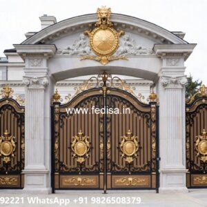 Smart Gate Design Ideas For Entry Steel Sliding Gate Design No-5274
